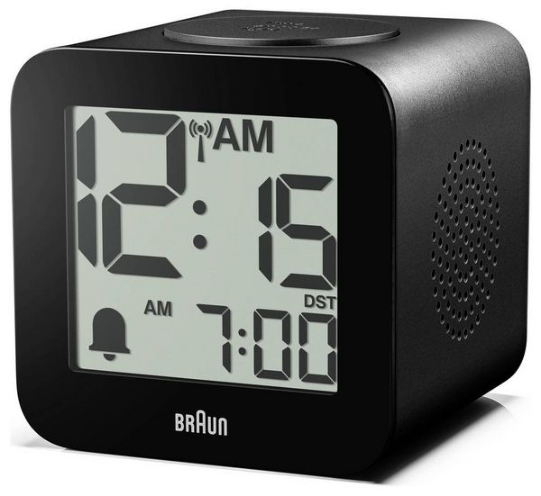 Produktbild: Braun 60077 Wecker Schwarz Gro&szlig;es Display