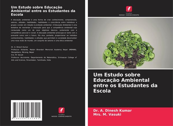 Produktbild: Um Estudo sobre Educa&ccedil;&atilde;o Ambiental entre os Estudantes da Escola
