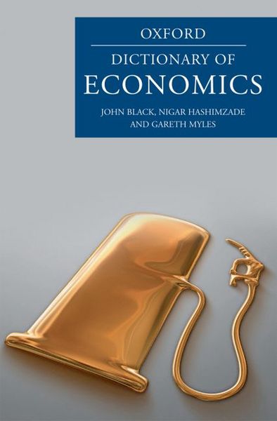 Produktbild: A Dictionary of Economics