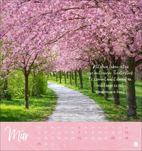 Produktbild: Tage voller Gl&uuml;ck Postkartenkalender 2027