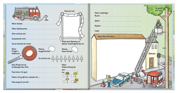 Produktbild: Mein Freundebuch Kindergarten &ndash; Fahrzeuge