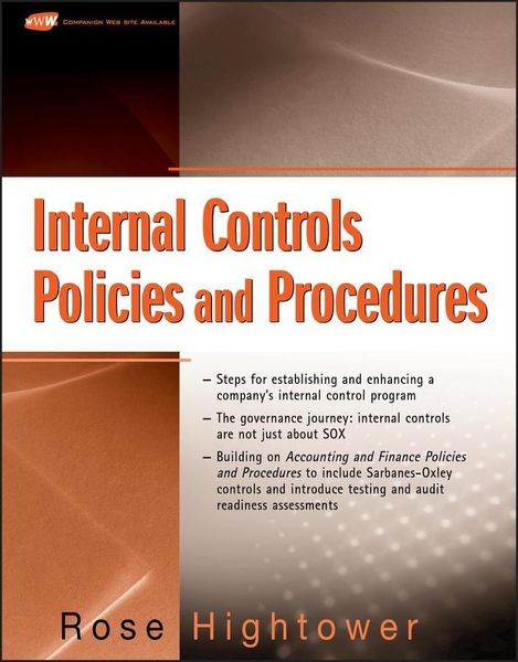 Produktbild: Internal Controls Policies and Procedures