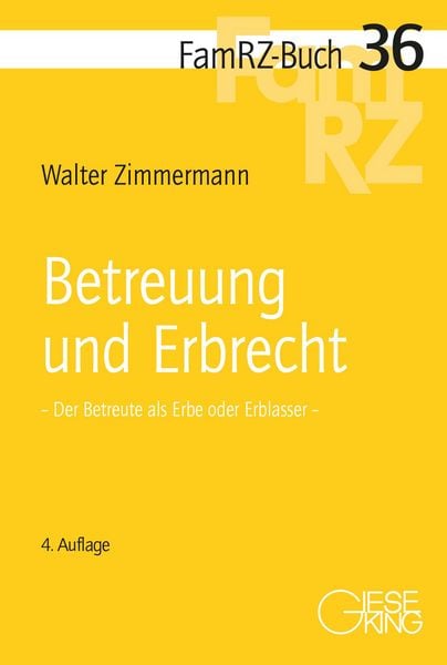 Produktbild: Betreuung und Erbrecht