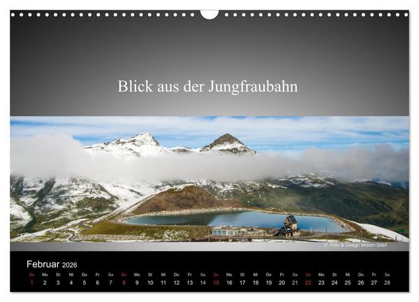 Produktbild: Panorama Schweiz (Wandkalender 2026 DIN A3 quer), CALVENDO Monatskalender
