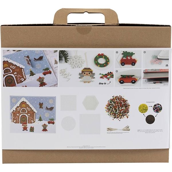 Produktbild: Creativ Company DIY NABBI BioBeads B&uuml;gelperlen Adventskalender, 24 Designs