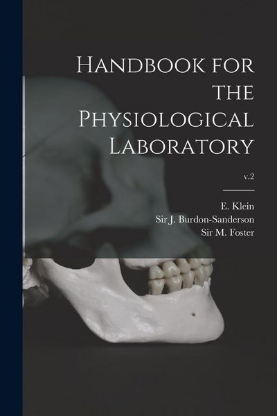 Produktbild: Handbook for the Physiological Laboratory; v.2