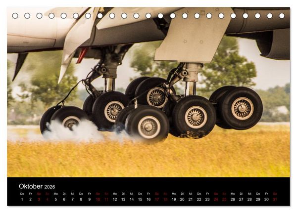Produktbild: Flieger Tr&auml;ume 2026 (Tischkalender 2026 DIN A5 quer), CALVENDO Monatskalender