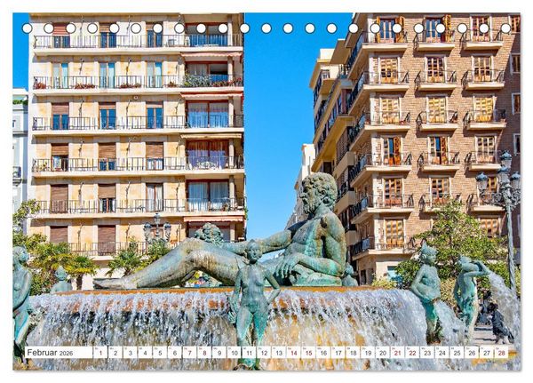 Produktbild: Valencia - Stadt mit besonderem Zauber (Tischkalender 2026 DIN A5 quer), CALVENDO Monatskalender