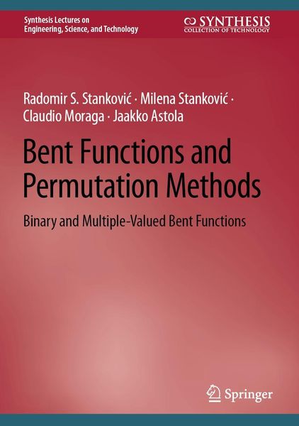 Produktbild: Bent Functions and Permutation Methods