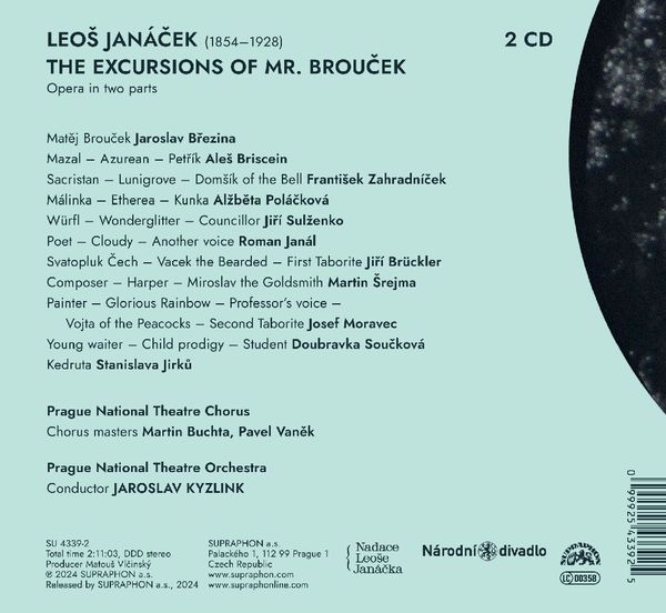 Produktbild: The Excursions of Mr. Broucek (Oper in 2 Akten)