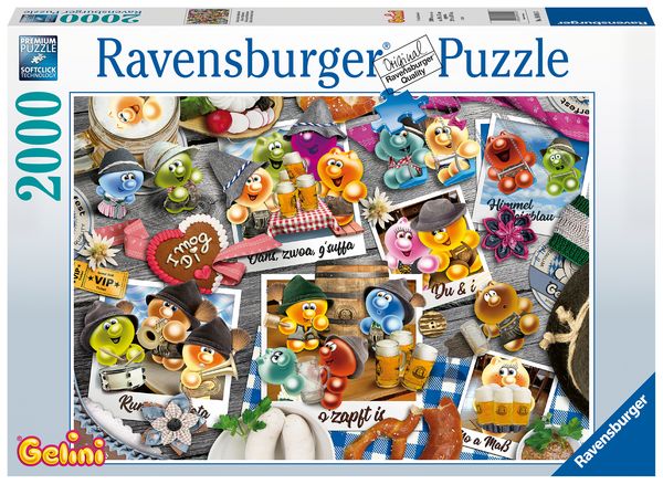 Produktbild: Puzzle Ravensburger Gelini auf dem Oktoberfest 2000 Teile