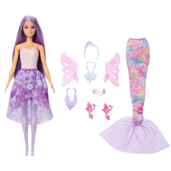 Produktbild: Barbie 3-in-1 Fantasy Puppe