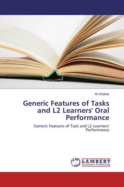 Produktbild: Generic Features of Tasks and L2 Learners' Oral Performance