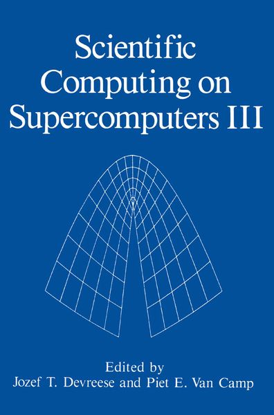 Produktbild: Scientific Computing on Supercomputers III