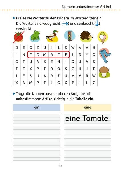 Produktbild: Mein &Uuml;bungsheft Grammatik 2. Klasse