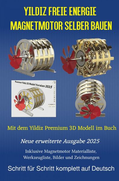 Produktbild: Yildiz Freie Energie Magnetmotor selber bauen