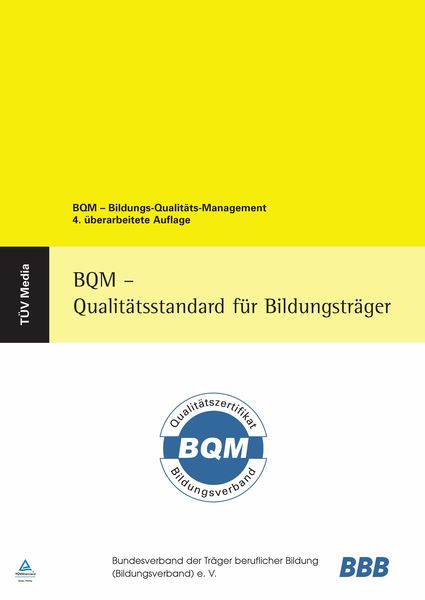 Produktbild: BQM - Qualit&auml;tsstandard f&uuml;r Bildungstr&auml;ger