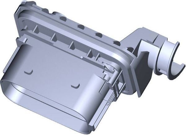 Produktbild: TE Connectivity Stiftgeh&auml;use-Kabel MCP Polzahl Gesamt 26 1-2112041-1 1St.