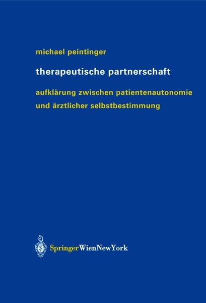 Produktbild: Therapeutische Partnerschaft