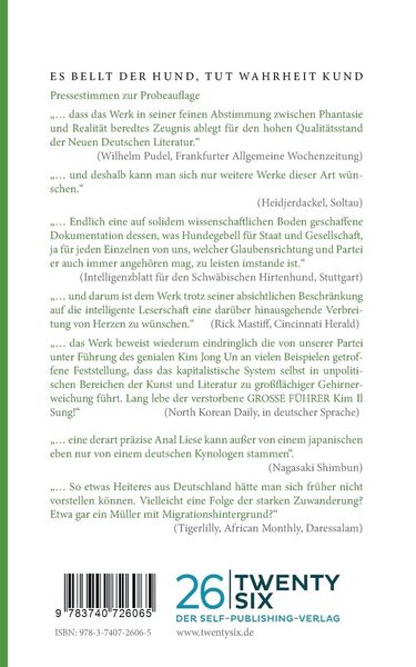 Produktbild: Es bellt der Hund tut Wahrheit kund