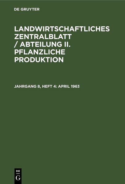 Produktbild: April 1963