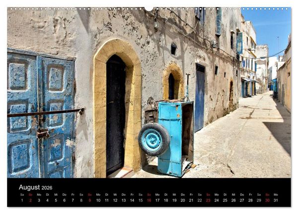 Produktbild: Essaouira. Marokko (hochwertiger Premium Wandkalender 2026 DIN A2 quer), Kunstdruck in Hochglanz