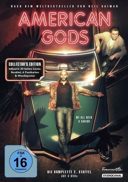 Produktbild: American Gods / Collector's Edition / 2. Staffel
