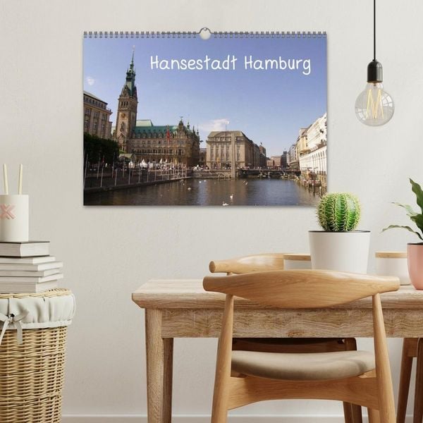 Produktbild: Hansestadt Hamburg (Wandkalender 2027 DIN A3 quer), CALVENDO Monatskalender