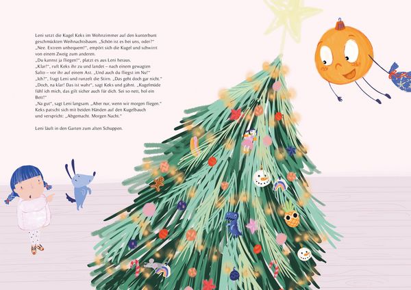 Produktbild: Leni und die sprechende Weihnachtskugel