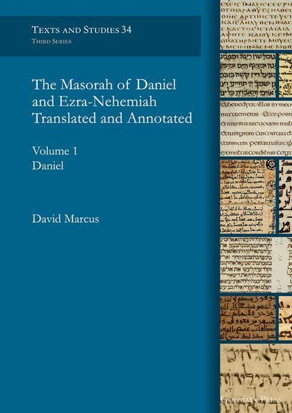 Produktbild: The Masorah of Daniel and Ezra-Nehemiah Translated and Annotated
