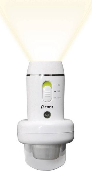 Olympia NL 300 LED Mini-Taschenlampe mit Nachtlicht-Funktion, mit Notlicht-Funktion akkubetrieben 5 h 105 g