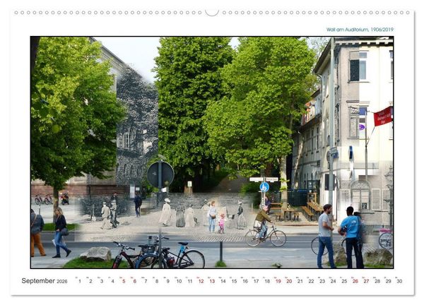 Produktbild: G&ouml;ttingen, Photographische ZEIT-SCHNITTE (hochwertiger Premium Wandkalender 2026 DIN A2 quer), Kunstdruck in Hochglanz