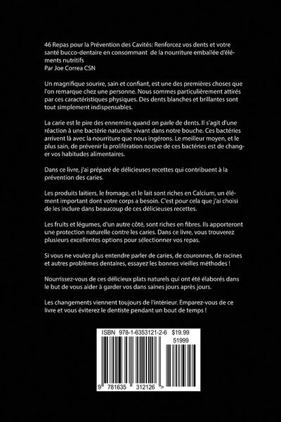 Produktbild: 46 Repas pour la Pr&eacute;vention des Cavit&eacute;s