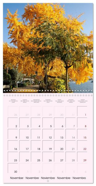 Produktbild: Evasion &agrave; Montreux (Calendrier mural carr&eacute; 2026 30x30 cm) Calendrier double avec une page pour vos prises de notes