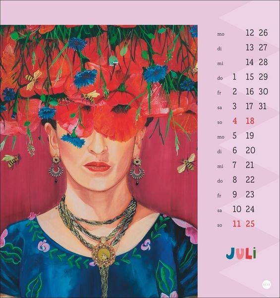 Produktbild: Frida Postkartenkalender 2027