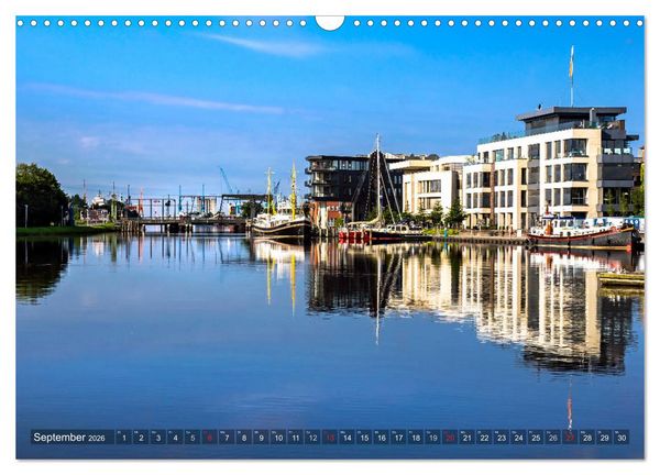 Produktbild: EMDEN Atemberaubende Momente am Wasser (Wandkalender 2026 DIN A3 quer), CALVENDO Monatskalender