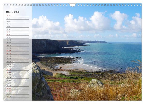 Produktbild: Bretagne La presqu'&icirc;le de Crozon (Calendrier mural 2026 DIN A3 vertical), CALVENDO calendrier mensuel