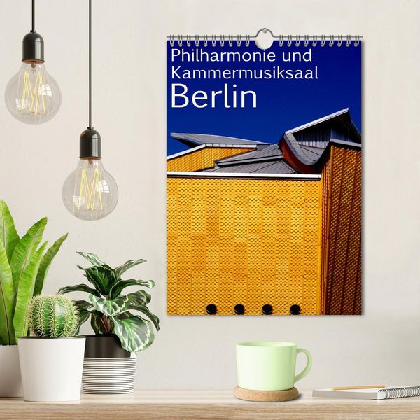 Produktbild: Philharmonie und Kammermusiksaal Berlin (Wandkalender 2026 DIN A4 hoch), CALVENDO Monatskalender