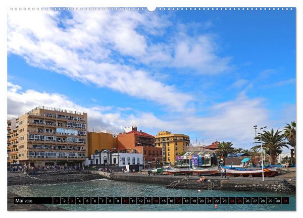Produktbild: Puerto de la Cruz - Stadt am Atlantik (Wandkalender 2026 DIN A2 quer), CALVENDO Monatskalender