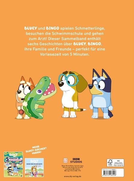 Produktbild: BLUEY &ndash; Neue 5-Minuten-Geschichten