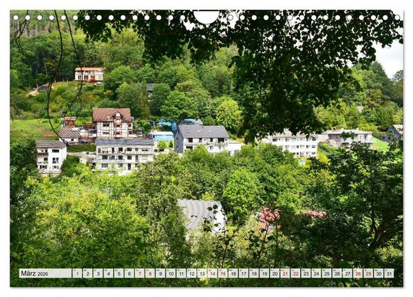 Produktbild: Rurberg und Woffelsbach - Leben wo andere Urlaub machen, in der Eifel (Wandkalender 2026 DIN A4 quer), CALVENDO Monatskalender