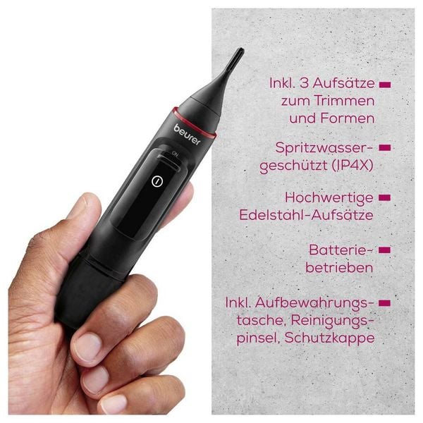 Produktbild: Beurer MN3X Pr&auml;zisions Trimmer Schwarz