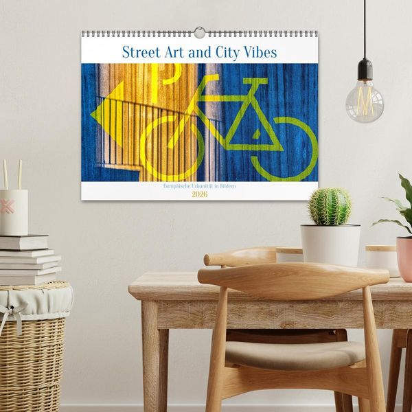 Produktbild: Street Art and City Vibes (Wandkalender 2026 DIN A3 quer), CALVENDO Monatskalender