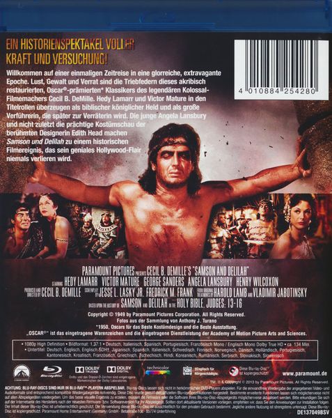 Produktbild: Samson und Delilah