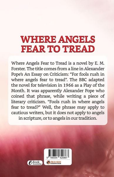 Produktbild: Where Angels Fear To Tread