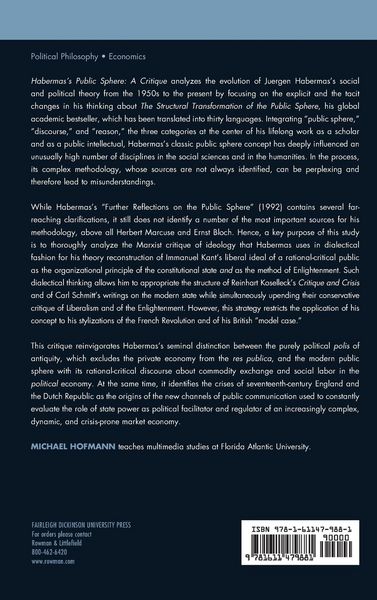 Produktbild: Habermas's Public Sphere