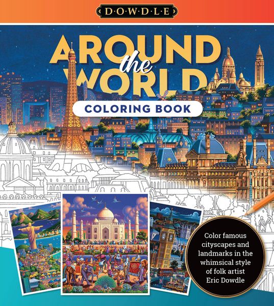 Produktbild: Around the World Coloring Book