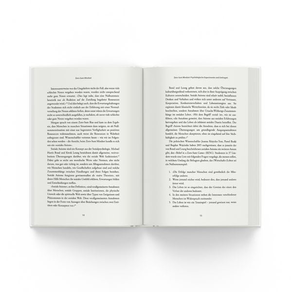 Produktbild: Zero Sum Mindset