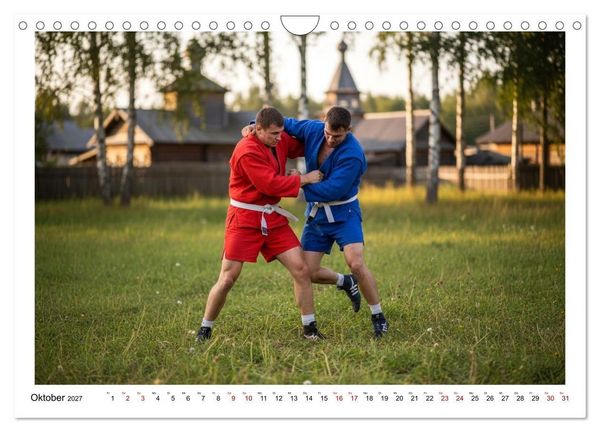 Produktbild: Martial Arts - Kampf und Eleganz (Wandkalender 2027 DIN A4 quer), CALVENDO Monatskalender