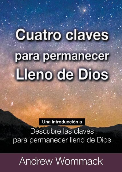 Produktbild: Cuatro Claves Para Permanecer Lleno de Dios